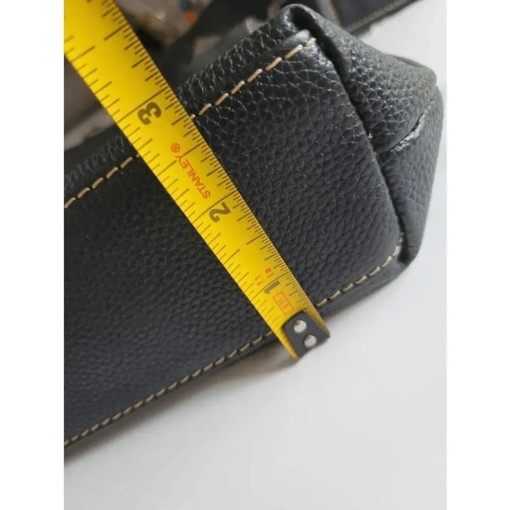 Men's Genuine Leather Messenger Shoulder Tablet Bag